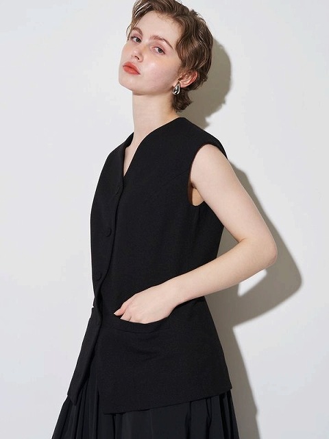 期間限定10%OFF】ELENDEEK エレンディーク GILET COMBINATION OP