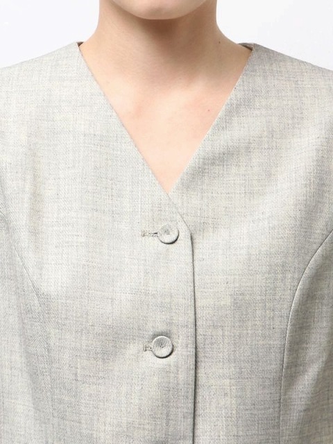 エレンディーク☆ コンビネーションジレワンピース グレー COMBINATION GILET OP | ELENDEEK/エレン