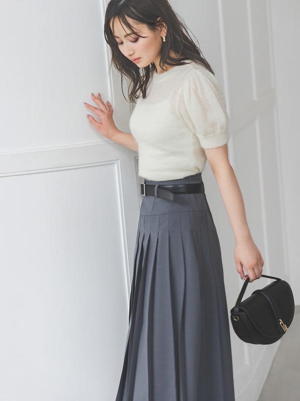 ��SALE40%OFF��SNIDEL ���ʥ��ǥ�  �٥���դ��ץ꡼�ĥ��󥰥������� SWFS254129 /����󥻥������Բľ��ʡ������ˤ�15���ޤ�¨��ȯ��(���˰ʳ�)��