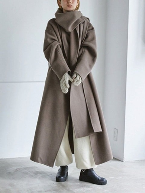 TODAYFUL トゥデイフル/Stole Wool Coat 12220005 /キャンセル返品不可