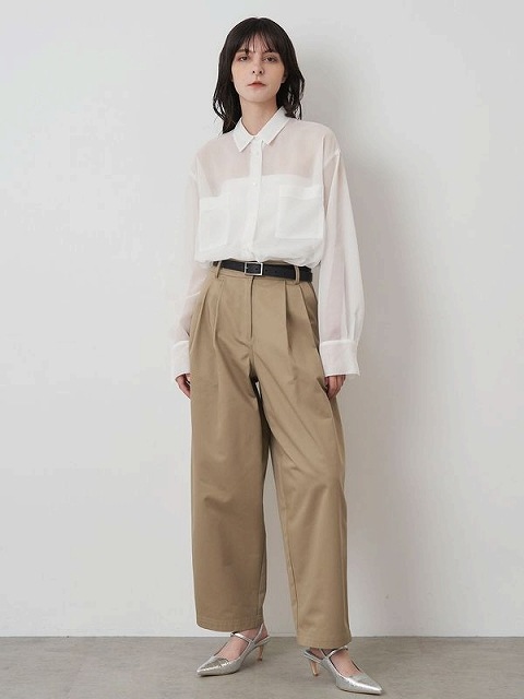 SALE50%OFF】ELENDEEK エレンディーク OVER SIZE SHEER SH オーバー