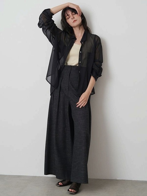 期間限定30%OFF】ELENDEEK エレンディーク OVER SIZE SHEER SH