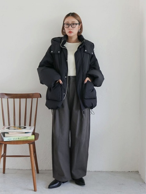 SALE30%OFF】Ungrid アングリッド フードデザインダウン 112560258601