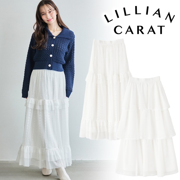 ��SALE40%OFF��LILLIAN CARAT ��ꥢ�󥫥�å�  �Хꥨ�������ۥ磻�ȥ������� 46117004 /����󥻥������Բľ��ʡ������ˤ�15���ޤ�¨��ȯ��(���˰ʳ�)��