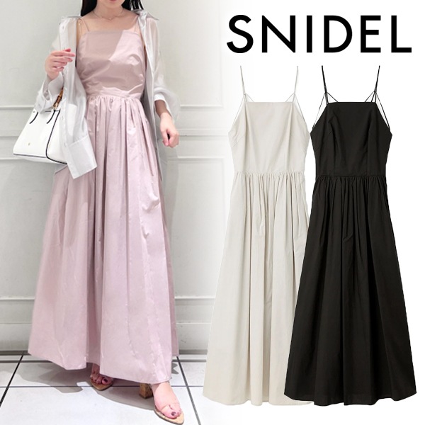SOLD OUT】【SALE50%OFF】SNIDEL スナイデル キャミワンピース 