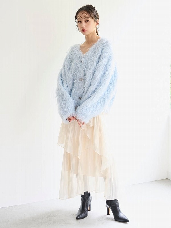 SALE30%OFF】SNIDEL スナイデル ストレートプリーツティアードスカート