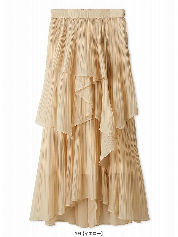 SALE40%OFF】SNIDEL スナイデル ストレートプリーツティアードスカート