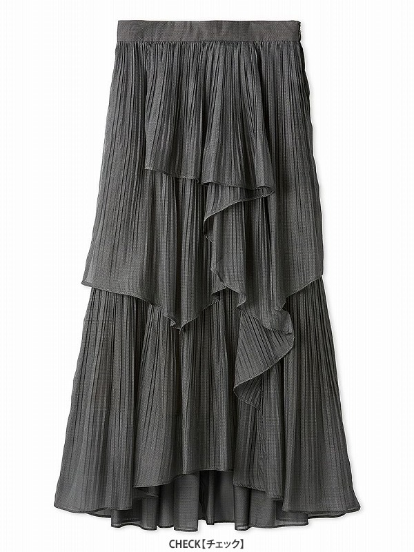 SALE30%OFF】SNIDEL スナイデル ストレートプリーツティアードスカート