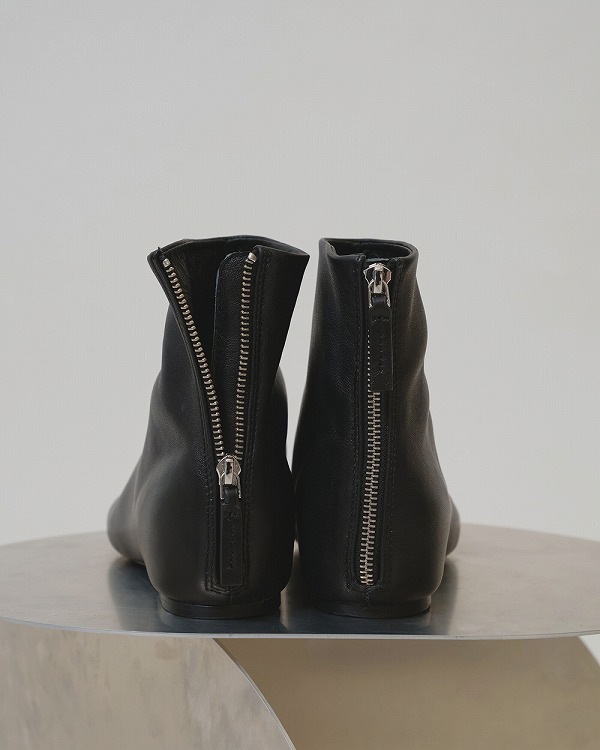 ��ͽ���ʡ�TODAYFUL �ȥ��ǥ��ե�  Square Leather Flat Boots 12621019 11����11��������ͽ�� /����󥻥������Բľ���