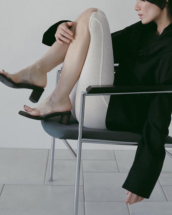 ��ͽ���ʡ�anuke ����̡���  Square Clear Sandals 62611019 3������4��������ͽ�� /����󥻥������Բľ���