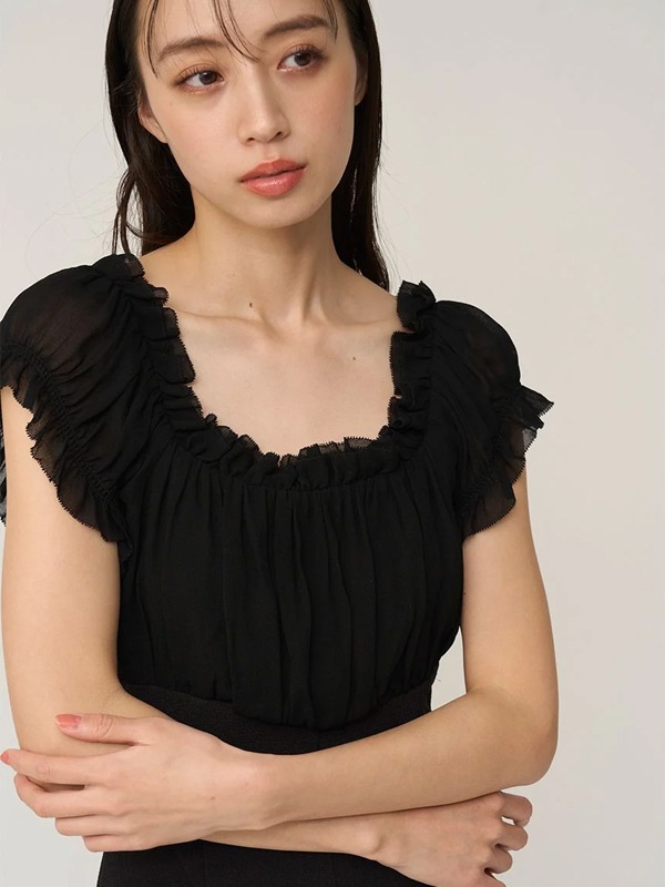 ��SOLD OUT�ۡڴ��ָ���15%OFF��SNIDEL ���ʥ��ǥ�  ���������㥶���ɥå��󥰥��ԡ��� SWFO261144  /����󥻥������Բľ��ʡ������ˤ�15���ޤ�¨��ȯ��(���˰ʳ�)��