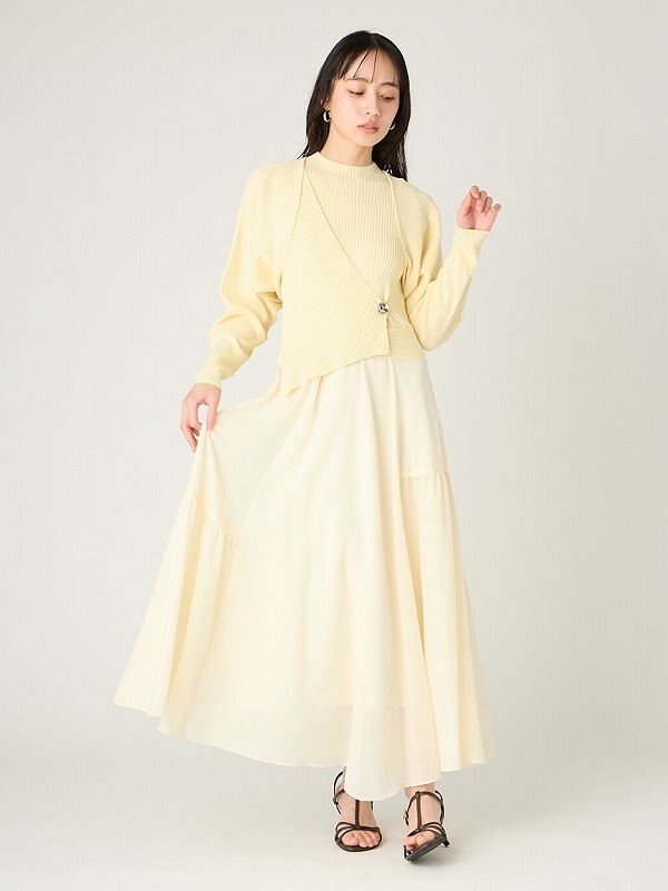 期間限定10%OFF】FRAY I.D フレイアイディー バックリボンボレロ