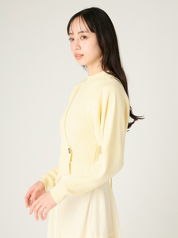 期間限定10%OFF】FRAY I.D フレイアイディー バックリボンボレロ