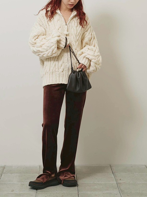 ��ͽ���ʡ�TODAYFUL �ȥ��ǥ��ե�  Volume Handknit Cardigan 12620511 10�����11��������ͽ�� /����󥻥������Բľ���
