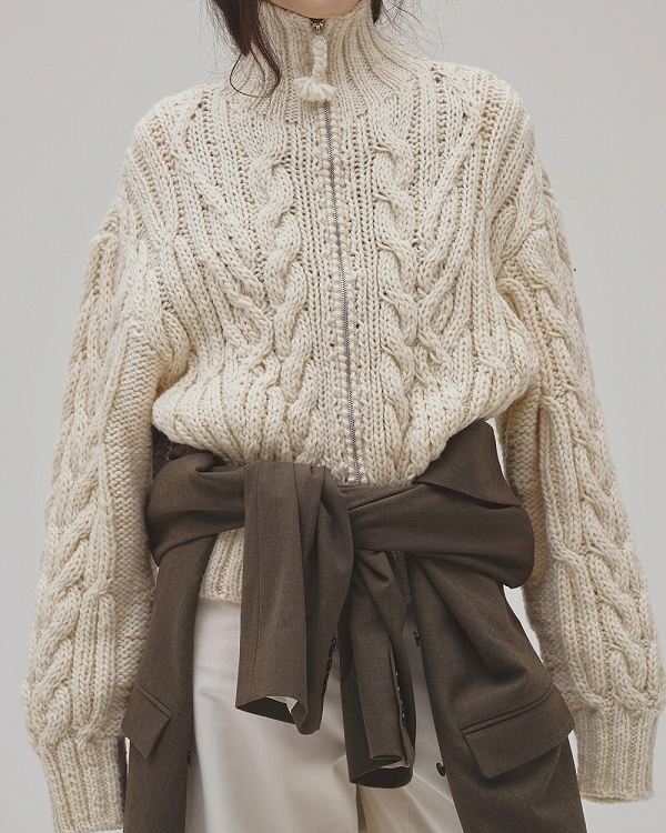 ��ͽ���ʡ�TODAYFUL �ȥ��ǥ��ե�  Volume Handknit Cardigan 12620511 10�����11��������ͽ�� /����󥻥������Բľ���