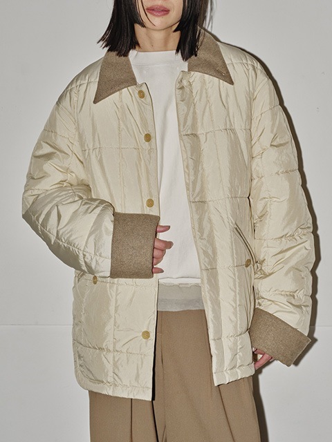 TODAYFUL 恐かっ Collarless Quilting Blouson 38
