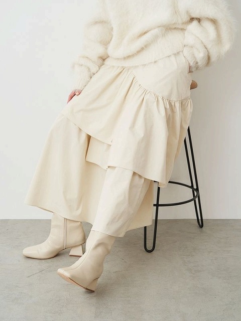 ��SALE60%OFF��ELENDEEK �����ǥ�����  GATHER TIERED SK 512450820601 /����󥻥������Բľ��ʡ������ˤ�15���ޤ�¨��ȯ��(���˰ʳ�)��