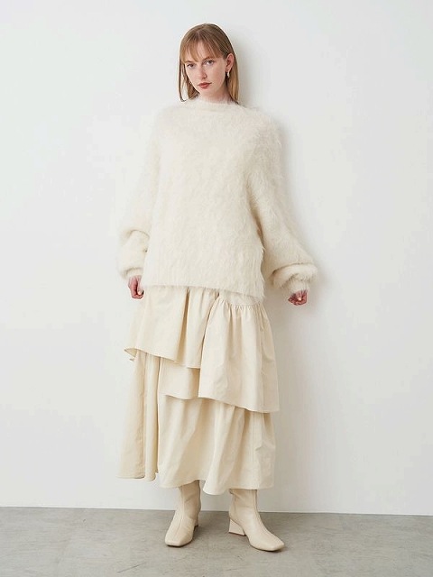 ��SALE60%OFF��ELENDEEK �����ǥ�����  GATHER TIERED SK 512450820601 /����󥻥������Բľ��ʡ������ˤ�15���ޤ�¨��ȯ��(���˰ʳ�)��