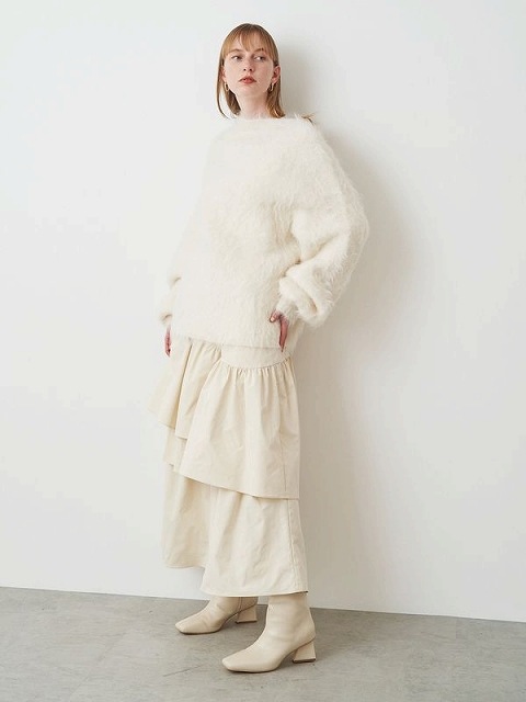 ��SALE60%OFF��ELENDEEK �����ǥ�����  GATHER TIERED SK 512450820601 /����󥻥������Բľ��ʡ������ˤ�15���ޤ�¨��ȯ��(���˰ʳ�)��