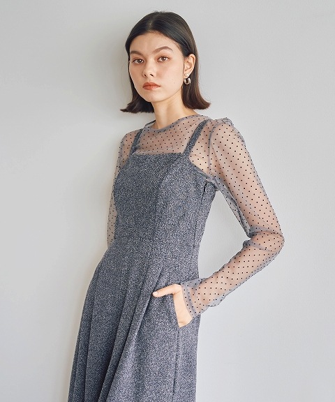 SALE60%OFF】COCODEAL ココディール ネップツイードキャミ
