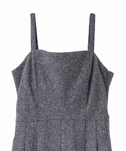 ネップツイードキャミロンパース COCO DEAL SALE50%OFF】COCODEAL ココディール ネップツイードキャミ