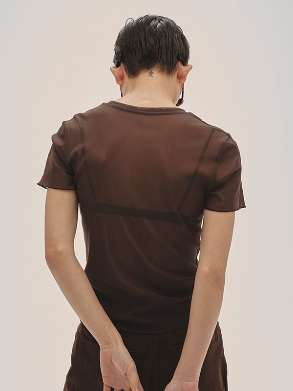 トップス todayful Soft Mesh T-shirts TODAYFUL Soft Mesh T-shirts（Tシャツ/カットソー）｜TODAYFUL