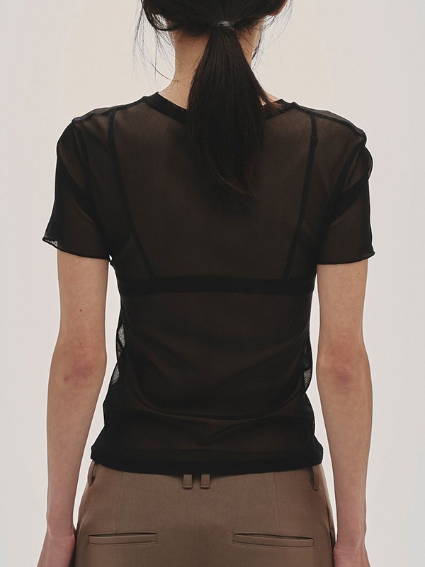 TODAYFUL Soft Mesh T-shirts チョコ TODAYFUL(トゥデイフル
