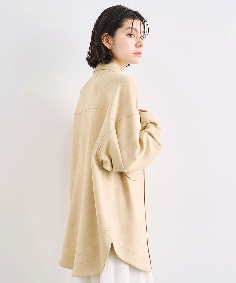 SOLD OUT】COCODEAL ココディール スウェードシャツブルゾン