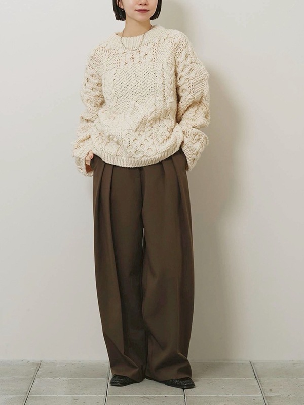 ��ͽ���ʡ�TODAYFUL �ȥ��ǥ��ե�  Pattern Hand Knit 12620512 10�����11��������ͽ�� /����󥻥������Բľ���