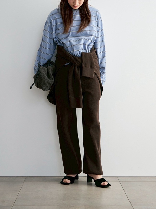 anuke ����̡���  Waffle Wide Pants 62620711  /����󥻥������Բľ��� �������ˤ�15���ޤ�¨��ȯ��(���˰ʳ�)��