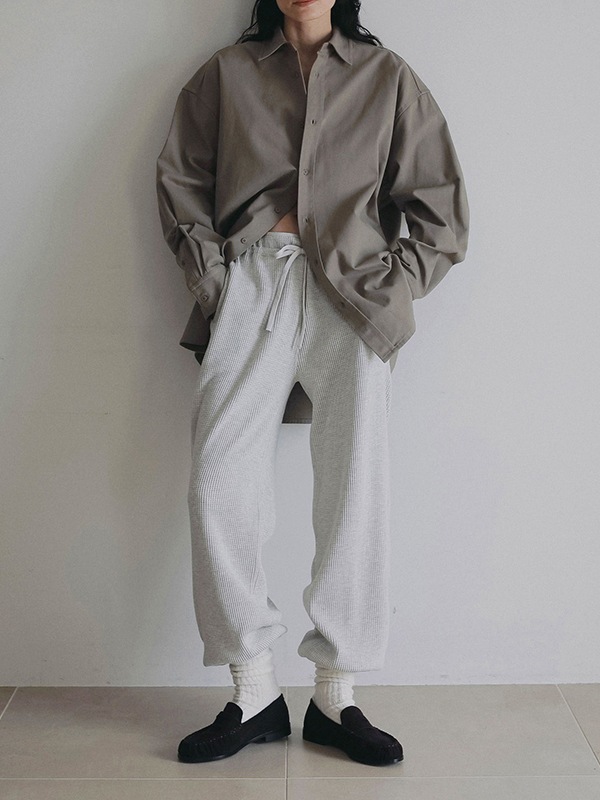 anuke ����̡���  Waffle Wide Pants 62620711  /����󥻥������Բľ��� �������ˤ�15���ޤ�¨��ȯ��(���˰ʳ�)��