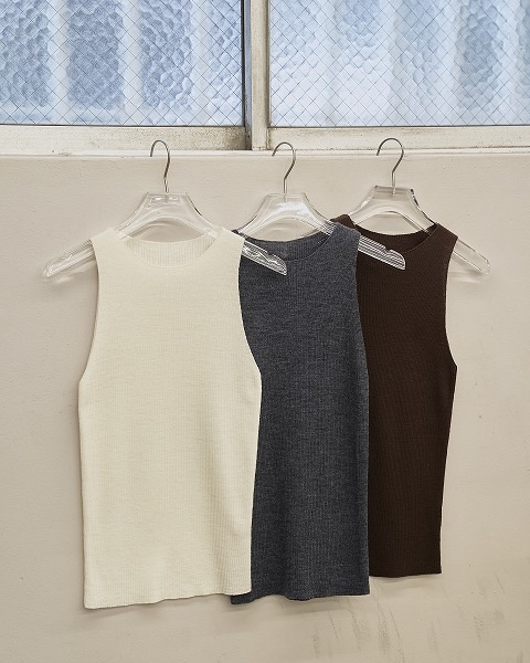 トップス todayful Merinowool 100% Tanktop TODAYFUL トゥデイフル Merinowool 100% Tanktop 12510517
