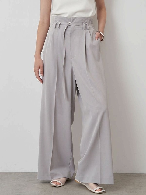 ��SALE60%OFF��ELENDEEK �����ǥ�����  HIGH WAIST TUCK WIDE PT �ϥ��������ȥ��å��磻�ɥѥ�� 512540710801  /����󥻥������Բľ��ʡ������ˤ�15���ޤ�¨��ȯ��(���˰ʳ�)��