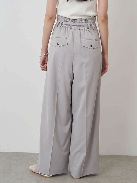 SALE50%OFF】ELENDEEK エレンディーク HIGH WAIST TUCK WIDE PT ハイ
