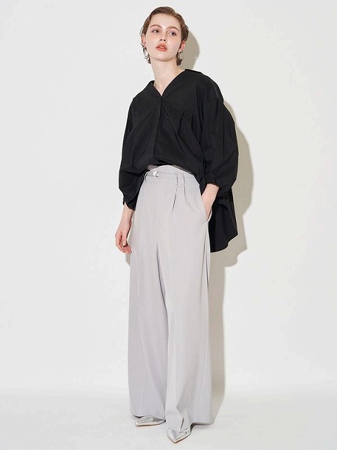 SALE50%OFF】ELENDEEK エレンディーク HIGH WAIST TUCK WIDE PT ハイ