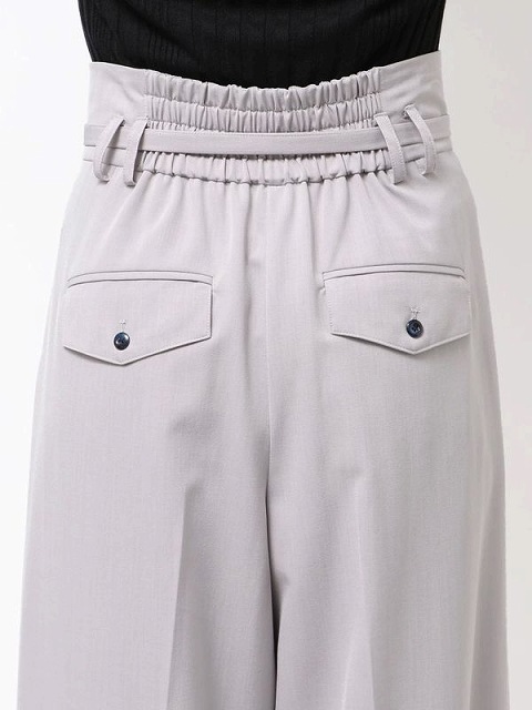 SALE50%OFF】ELENDEEK エレンディーク HIGH WAIST TUCK WIDE PT ハイ