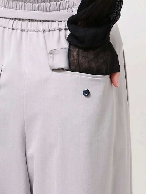 SALE50%OFF】ELENDEEK エレンディーク HIGH WAIST TUCK WIDE PT ハイ