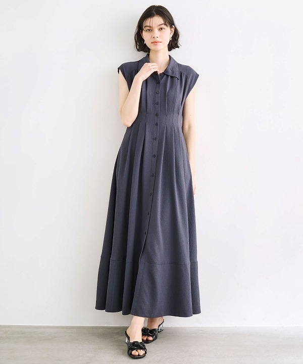 COCODEAL ココディール　ノースリーブシャツワンピ SALE30%OFF】COCODEAL ココディール ノースリーブシャツ