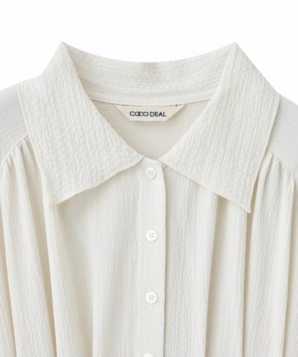 COCODEAL ココディール　ノースリーブシャツワンピ SALE30%OFF】COCODEAL ココディール ノースリーブシャツ