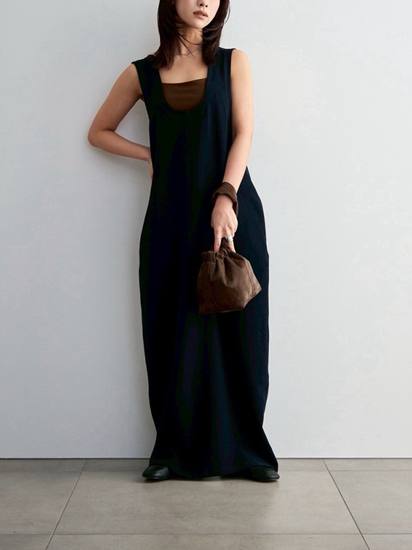anuke ����̡���  Uneck Loose Onepiece 62620305  /����󥻥������Բľ��ʡ������ˤ�15���ޤ�¨��ȯ��(���˰ʳ�)��