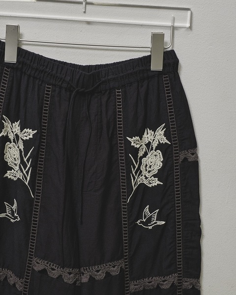SOLD OUTTODAYFUL ȥǥե  Embroidery Patchwork Trousers 12510701 /󥻥Բľʡˤ15ޤ¨ȯ(˰ʳ)