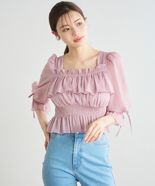 再入荷】LILLIAN CARAT リリアンカラット オフショルライク