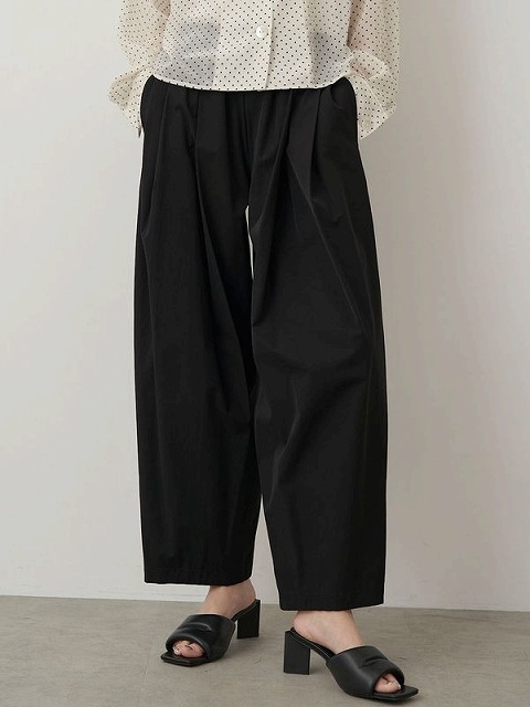 B00240 エレンディーク ELENDEEKサイドプリーツパンツ B00240 エレンディーク ELENDEEKサイドプリーツパンツ