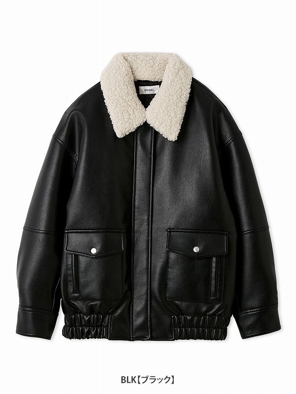 期間限定15%OFF】SNIDEL スナイデル マルチファブリックボアカラー