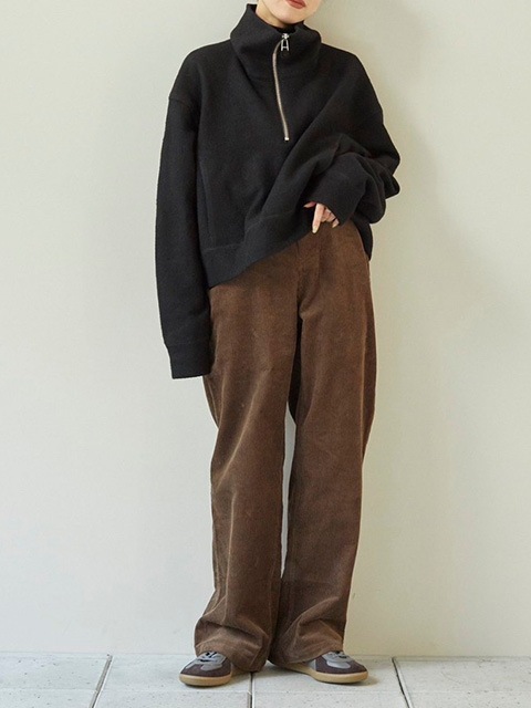 SALE20%OFF】TODAYFUL トゥデイフル /Halfzip Wool Pullover
