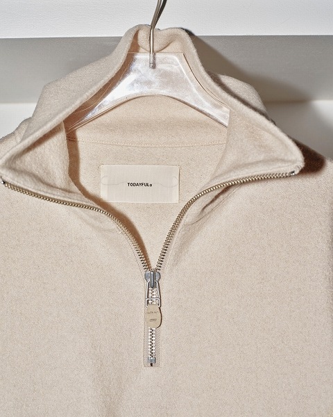 SALE20%OFF】TODAYFUL トゥデイフル /Halfzip Wool Pullover