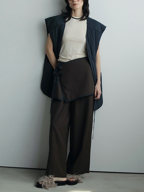 anuke アンヌーク Pintuck Wide Pants 62520730 /キャンセル返品