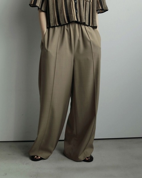 anuke アンヌーク Pintuck Wide Pants 62520730 /キャンセル返品