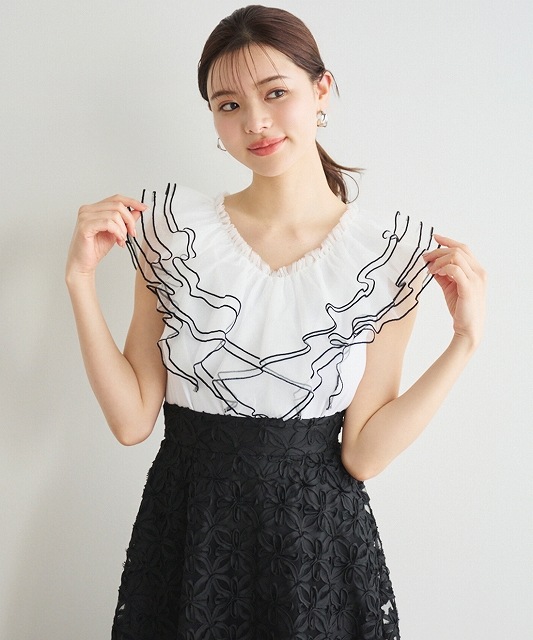SOLD OUT】LILLIAN CARAT リリアンカラット ティアードチュール SOLD OUT】LILLIAN CARAT リリアンカラット ティアードチュール
