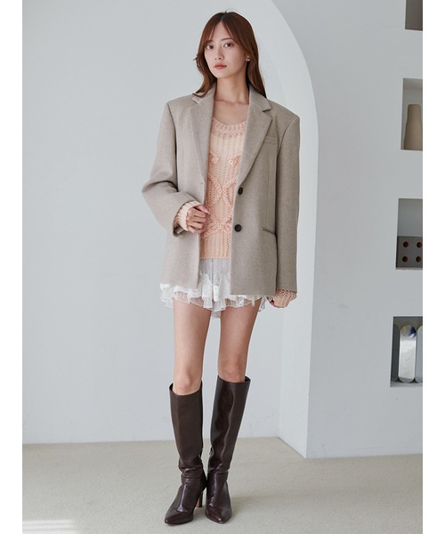 ��SALE50%OFF��SNIDEL ���ʥ��ǥ�  �����С������������ȥ��㥱�å� SWFJ255069 /����󥻥������Բľ���  �������ˤ�15���ޤ�¨��ȯ��(���˰ʳ�)��